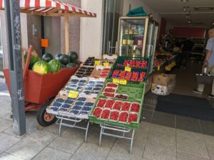 Wochenmarkt Landau in der Pfalz