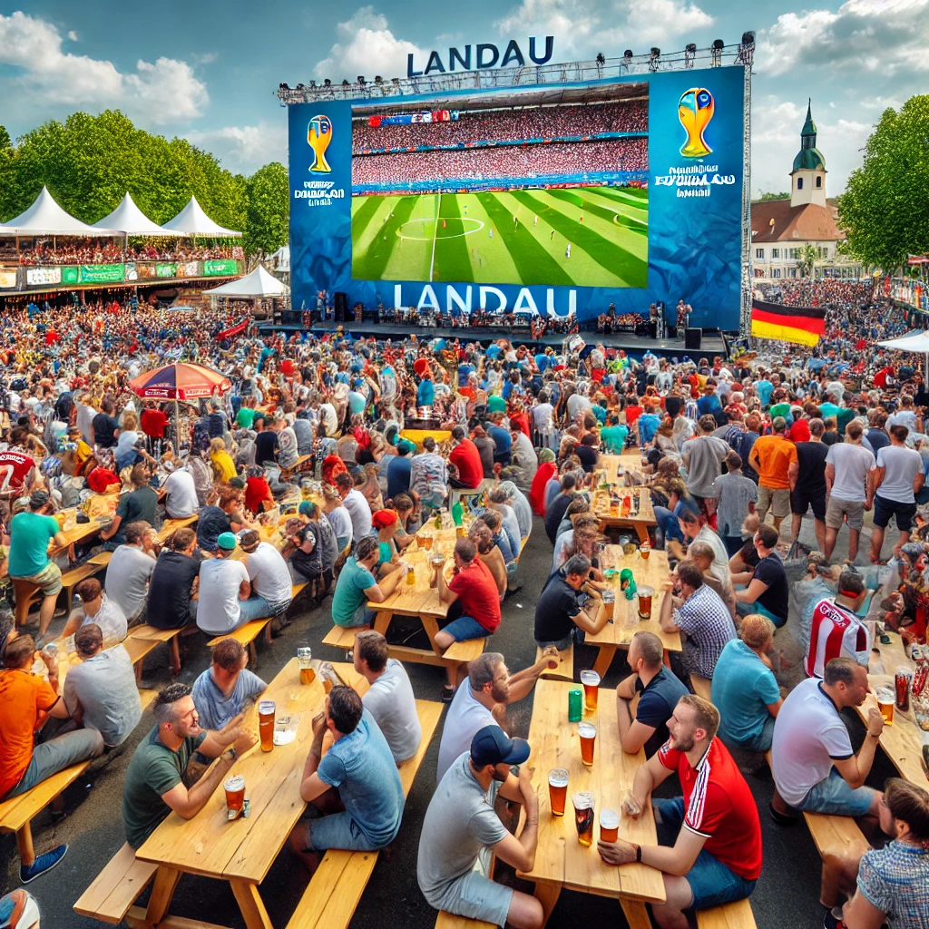 Public Viewing zur EM 2024 in Landau – Ein Highlight für Fußballfans!