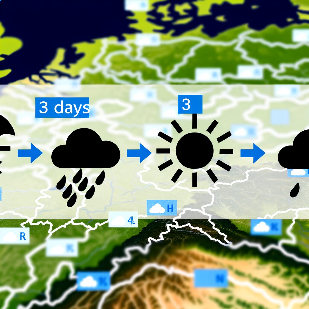 3-Tage-Wettervorhersage für Landau Pfalz: So wird das Wetter