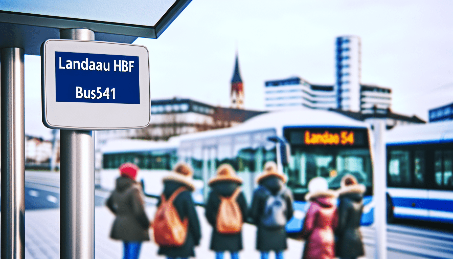 Bus 541 ab Landau Hauptbahnhof: Fahrzeiten und Infos