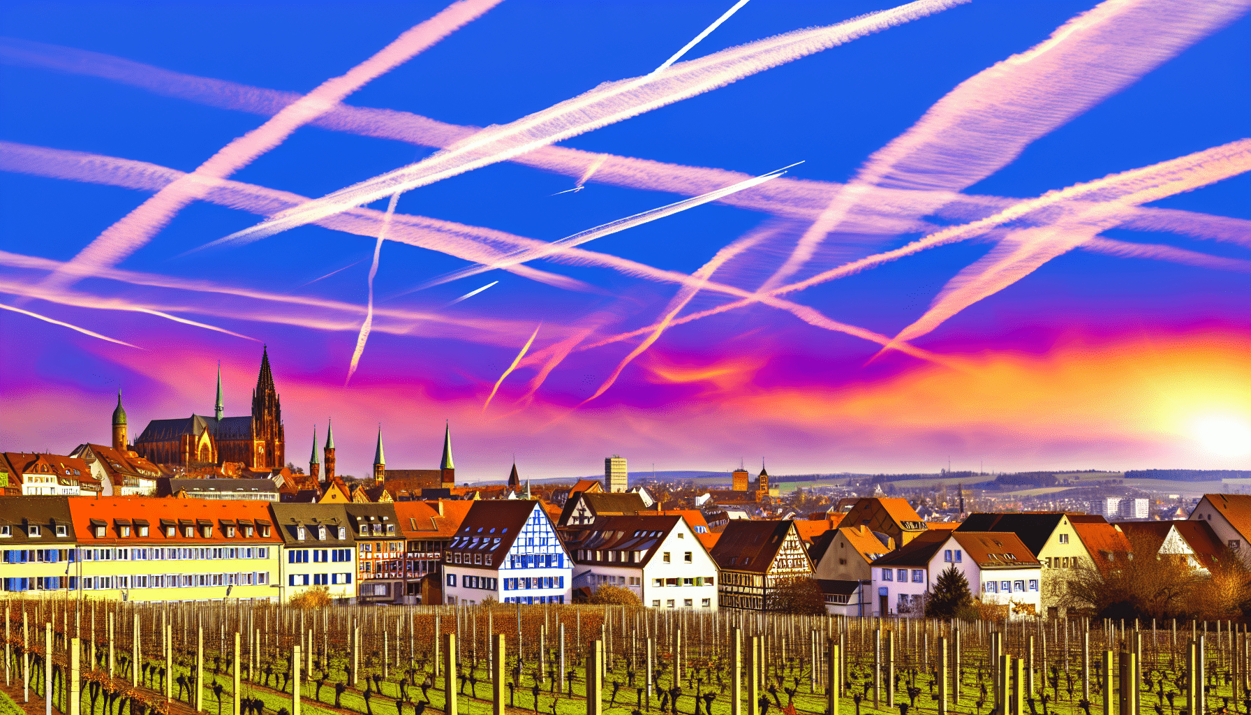 Landau unter dem Chemtrail-Mikroskop: Ist unser Himmel ein Experimentierfeld?